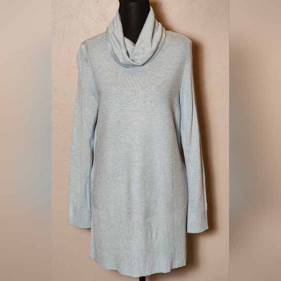 🎉Host Pick🎉 Adrienne Vittadini Women's Ribbed Cowl Neck Sweater《M》 - Picture 1 of 16
